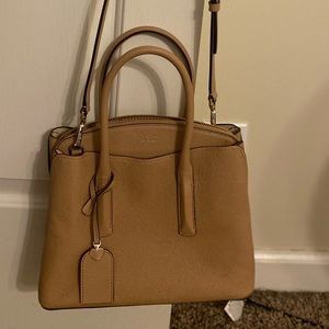 Kate Spade Margeaux medium satchel, buff